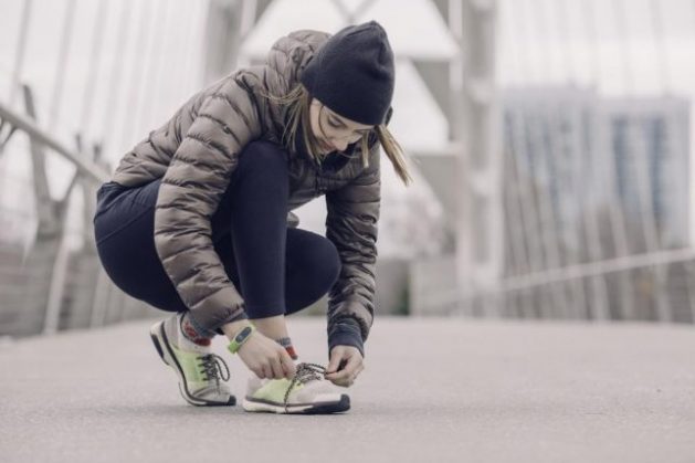 girl fitness morning workout routine