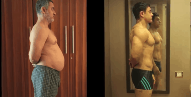 aamir khan dangal body transformation aamir khan bodybuilding