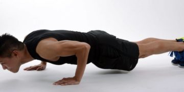 Push up exercise