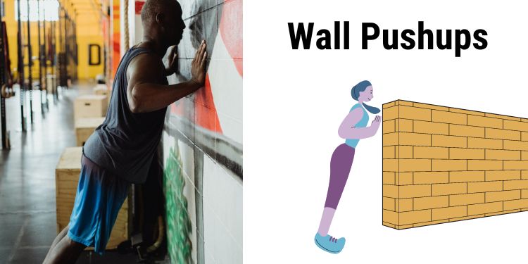 wall pushups